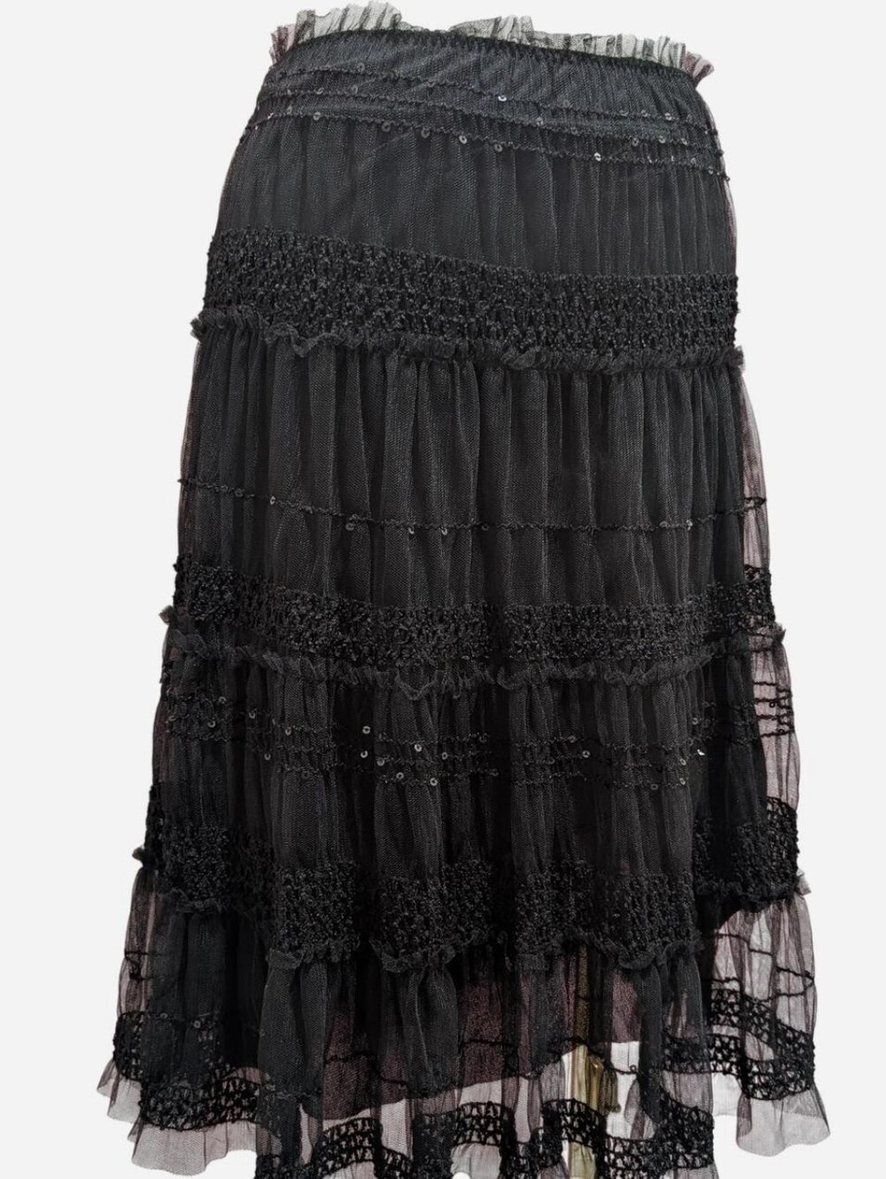 Studio M Whimsigoth Ruffle Tier Skirt (L/XL) ‼️open to Offers